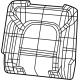 Mopar 7UM19BD3AA Cover - Rear Seat Back