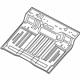 Mopar 68276375AD Rear Floor Pan