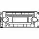 Mopar 5064953AF Radio Mw/FM/6 DVD