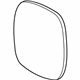 Mopar 5161010AA Mirror Glass, Front Passenger Side