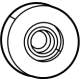 Mopar 53011556AA Idler Pulley