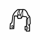 Mopar 5XP98DX9AA Hook, Driver Side