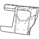 Mopar 68289806AB Seat Back Pad, Rear Driver Side