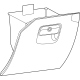 Mopar 7FV19TX7AA Glove Box