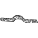 Mopar 68409803AG Panel - Dash Lower Mopar 68409803AG Panel - Dash Lower