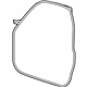 Mopar 68045995AA Surround Weatherstrip, Front Outer Driver Side