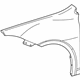 Mopar 68082972AC Fender, Front Passenger Side