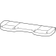 Mopar 7UU17LA8AA Cover - Rear Seat Cushion