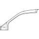 Mopar 68245056AB Windshield Pillar Reinforcement, Upper Passenger Side