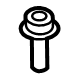 Mopar 6513329AA Bracket Bolt
