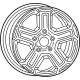 Mopar 5VH23GSAAA Wheel, Alloy, Silver