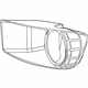 Mopar 5030290AC Lamp Bezel, Front Passenger Side