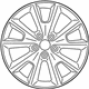Mopar 5XT12DX8AA Wheel, Alloy