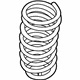 Mopar 68091206AA Coil Spring, Rear Mopar 68091206AA Coil Spring, Rear