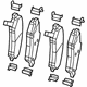 Mopar 68459898AB Brake Pads, Front Mopar 68459898AB Brake Pads, Front