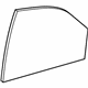 Mopar 4894610AC Door Glass, Front Passenger Side