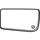 Mopar 68666822AA Glass - Spotter Mirror Replacement Mopar 68666822AA Glass - Spotter Mirror Replacement