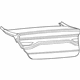 Mopar 68081664AC Trunk Lid, Rear