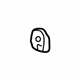 Mopar 5HG29XDVAC Coat Hook, Gray Mopar 5HG29XDVAC Coat Hook, Gray