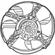 Mopar 4809171AG Fan Assembly, Driver Side Mopar 4809171AG Fan Assembly, Driver Side