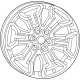 Mopar 68565553AC Wheel - Aluminum