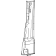 Mopar 7JQ66JXWAA Molding - B Pillar