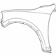 Mopar 55369735AD Fender, Front Mopar 55369735AD Fender, Front