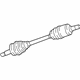 Mopar 4578600AB Drive Axle, Front Passenger Side