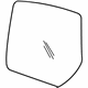 Mopar 68003878AA Mirror Glass, Front Passenger Side