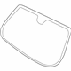 Mopar 55112644AE Windshield, Front