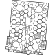 Mopar 68567891AC Panel - Seat Back Carpet Mopar 68567891AC Panel - Seat Back Carpet