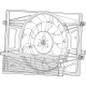 Mopar 68536226AB Fan Module - Radiator Cooling