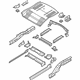 Mopar 5054384AD Rear Frame Assembly