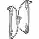 Mopar 68321324AA Window Regulator, Front Passenger Side