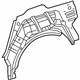 Mopar 68157420AE Wheelhouse Panel, Rear Outer Passenger Side