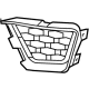 Mopar 6VP53LXHAA Outer Grille, Front Passenger Side