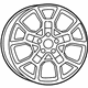 Mopar 5PN341STAA Wheel, Alloy