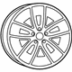Mopar 5SQ081XFAA Wheel, Alloy