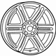 Mopar 1LS61CDMAB Wheel, Alloy