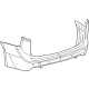 Mopar 68312625AE Bumper Cover, Rear