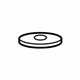 Mopar 68069956AA Isolator Plate, Rear