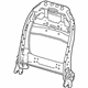 Mopar 68260531AC Seat Back Frame, Front Driver Side