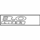Mopar MR987655 Nameplate, Rear