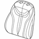 Mopar 5SH97DX9AA Seat Back Cover, Front Driver Side Mopar 5SH97DX9AA Seat Back Cover, Front Driver Side