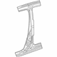 Mopar 68274002AA Outer Center Pillar, Passenger Side