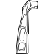 Mopar 68134182AA Upper Reinforcement, Rear Driver Side Mopar 68134182AA Upper Reinforcement, Rear Driver Side