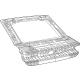 Mopar 68690292AE PANEL-LIFTGATE Mopar 68690292AE PANEL-LIFTGATE