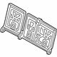 Mopar 4610252AL Seat Frame, Rear
