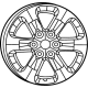 Mopar 4755567AA Wheel, Alloy