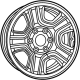 Mopar 68675319AA Wheel - Spare